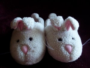 Rubber Ducky's Bunny Slippers