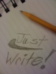 Rubber Ducky says Just Write