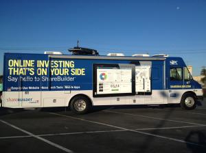 Erica Hayes rocks the company RV